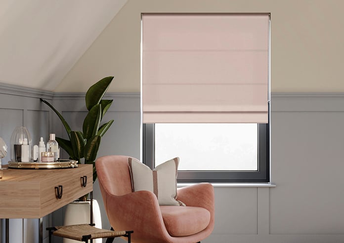 Norleigh, Blush - Twist&Fit Roman Blind - Image 3
